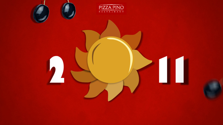 Film des voeux 2011 des restaurants Pizza Pino, Hervé Augoyat.