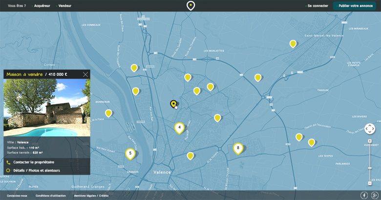 Création de l'application web de géolocalisation