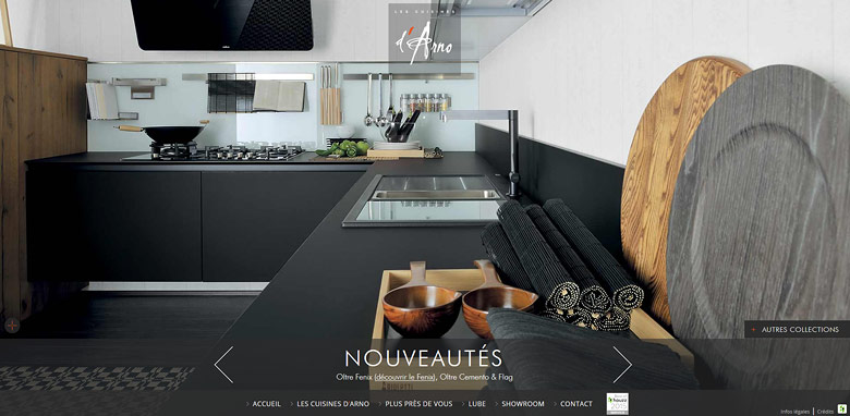 Création site web cuisiniste Lyon