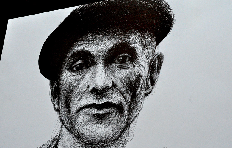 Hervé Augoyat, dessin à Lyon
