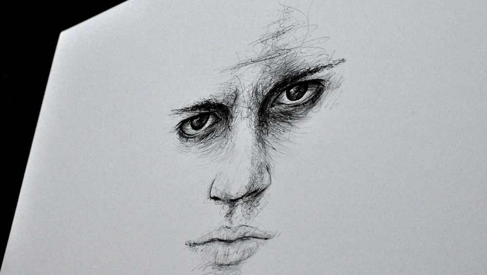Dessin, série de portrait