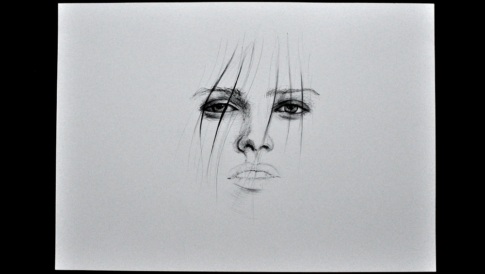 Dessin, série de portrait, par Hervé Augoyat