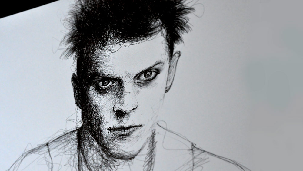 Série de dessin, Black Draw par Hervé Augoyat