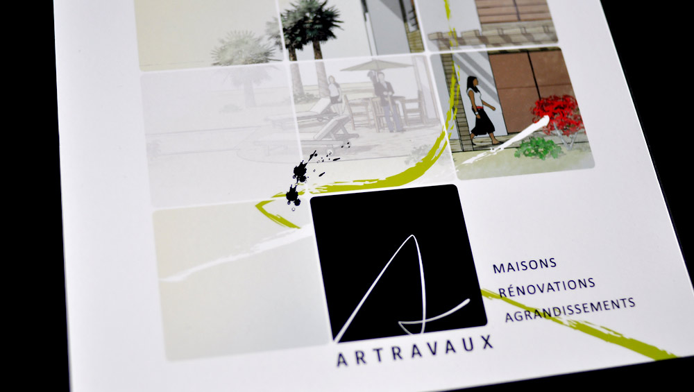 Artravaux, création du site internet et charte graphique, Hervé Augoyat