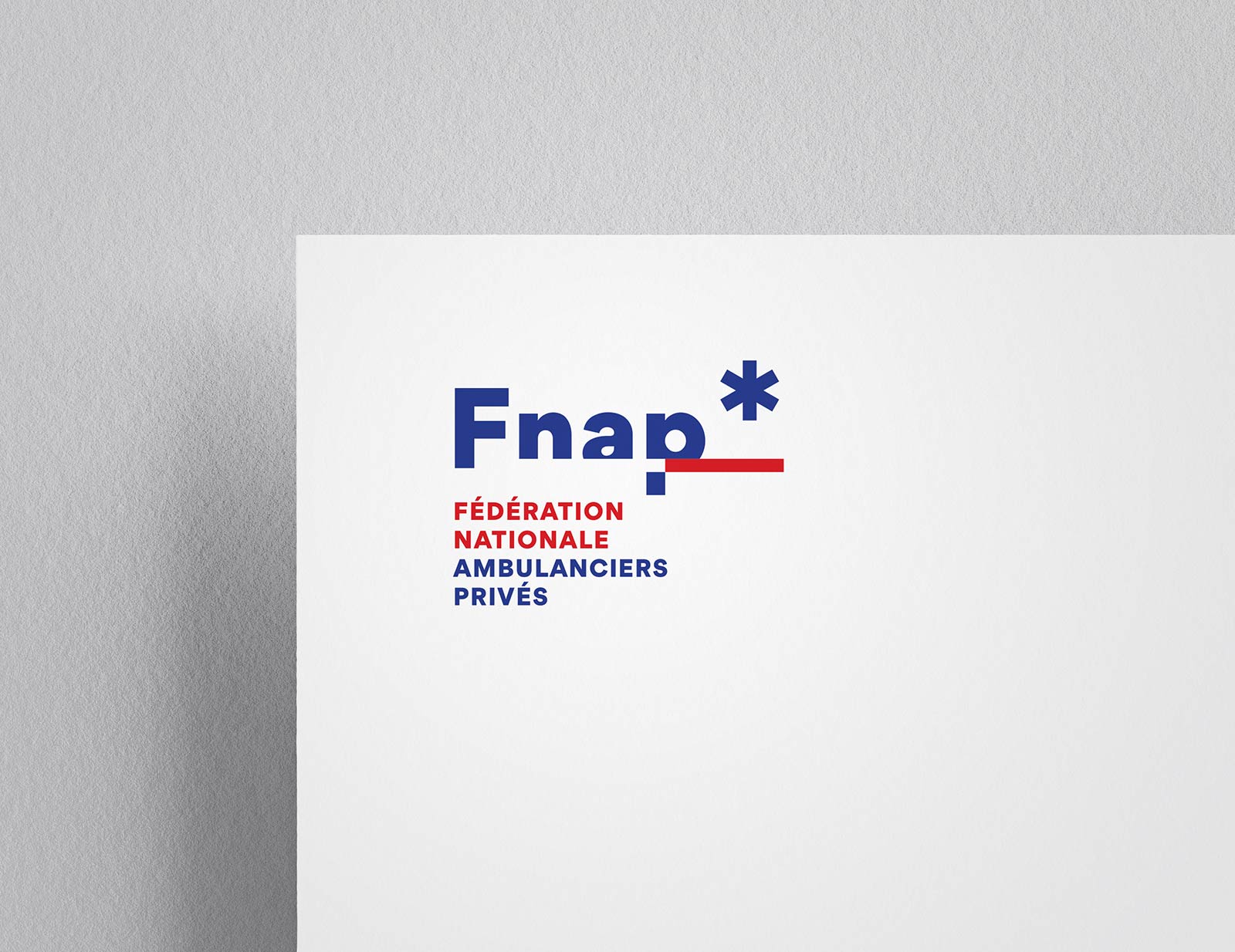 FNAP, Fédération Nationale des Ambulanciers Privés, création charte graphique et webdesign par Hervé Augoyat