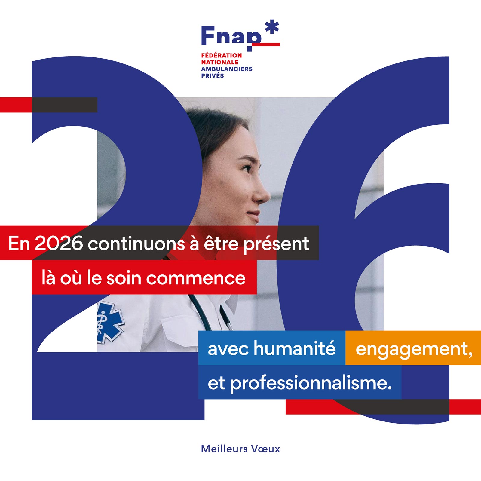 FNAP, Fédération Nationale des Ambulanciers Privés, création charte graphique et webdesign par Hervé Augoyat.