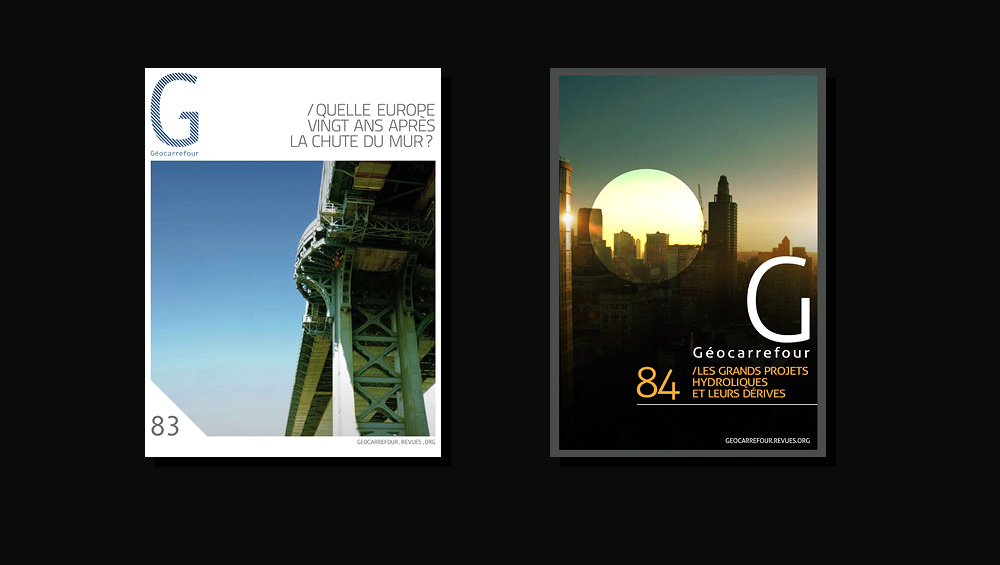 Geocarrefour, logo et charte graphique revue, Hervé Augoyat
