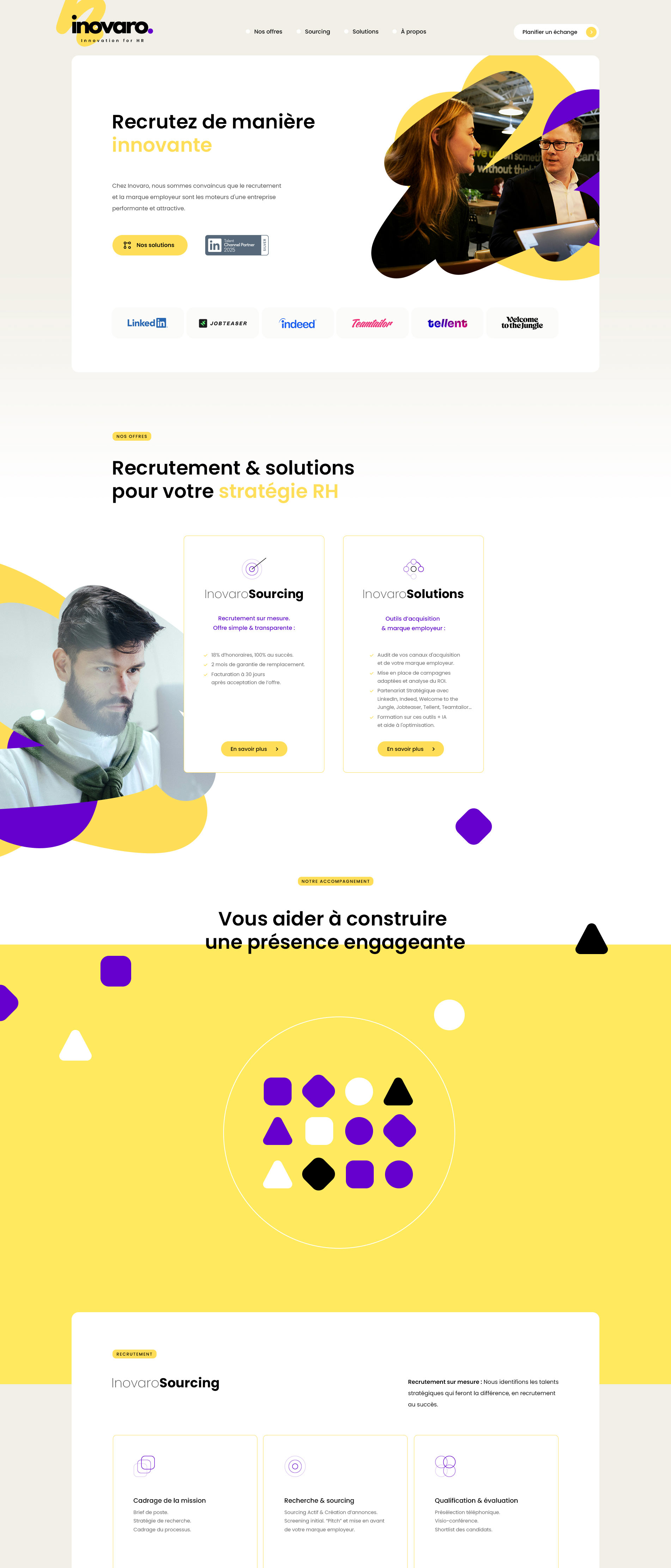 Inovaro création du site internet à Lyon par Hervé Augoyat