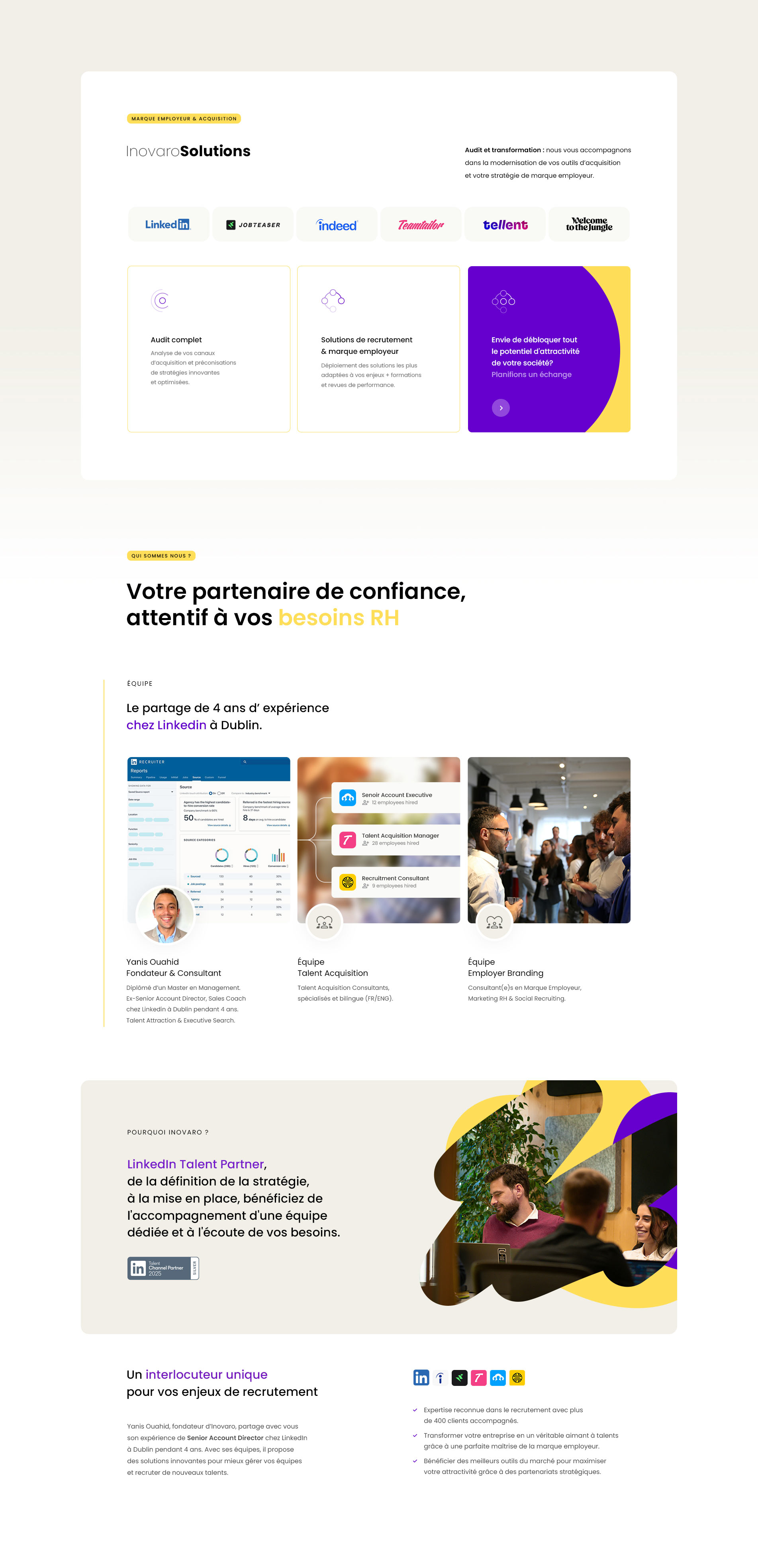 Inovaro création du site internet à Lyon par Hervé Augoyat