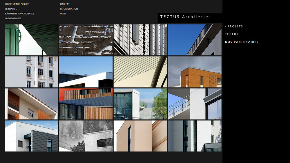 Tectus Architectes à Lyon, création site internet, Hervé Augoyat