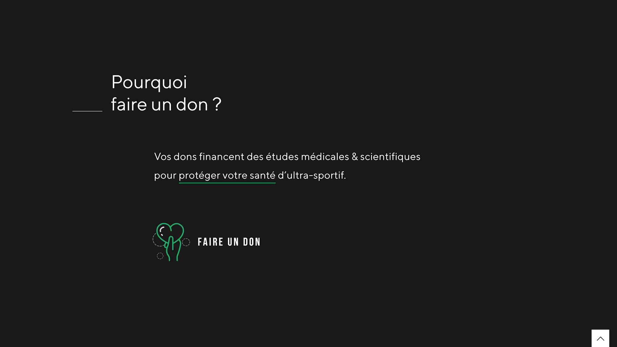 Ultra Sports Science, création du site internet, Hervé Augoyat